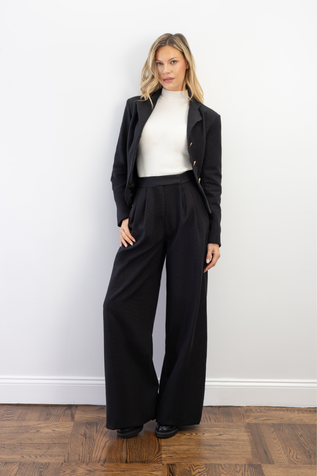 IVY WIDE-LEG TROUSERS