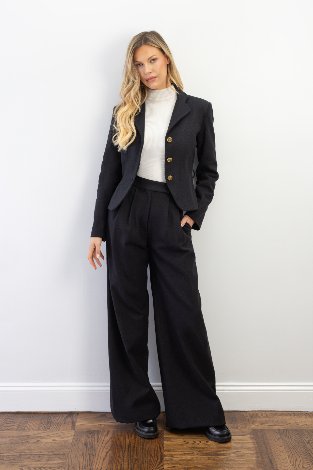 IVY WIDE-LEG TROUSERS